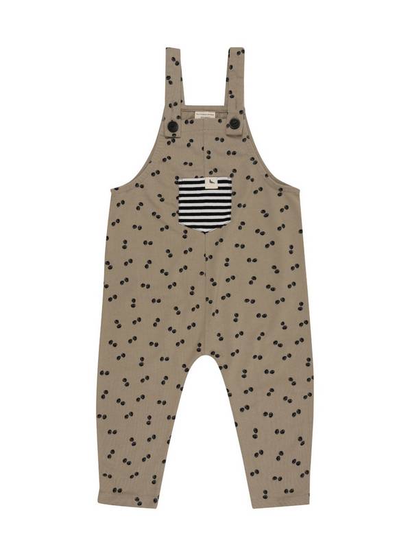 TURTLEDOVE LONDON Peapod Dungarees 0-6 Months