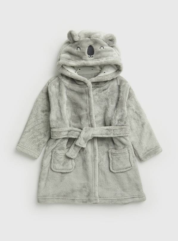 Buy Grey Koala Bear Dressing Gown 36 months Sleepsuits and pyjamas