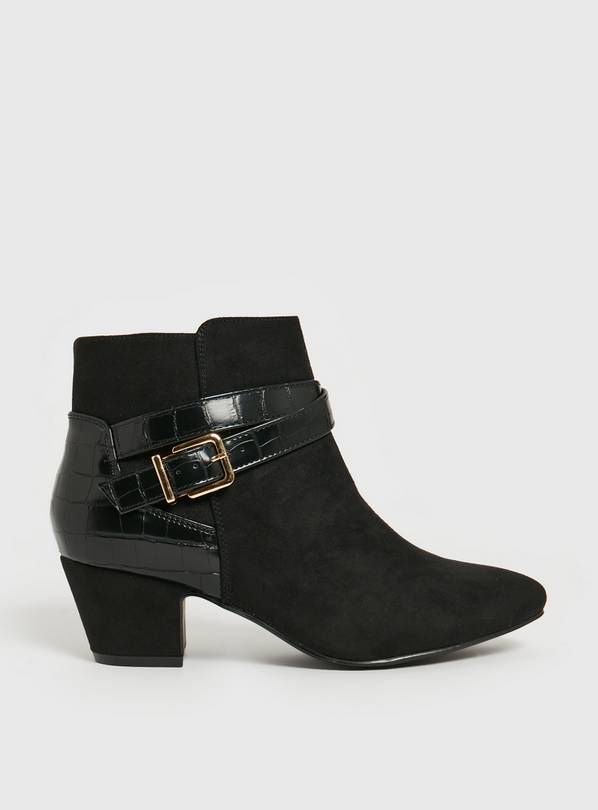 Faux suede outlet boots