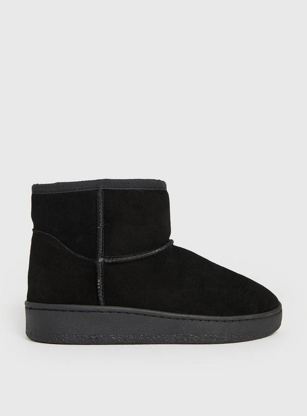 Buy Black Genuine Suede Ankle Boots 6 | Boots | Argos