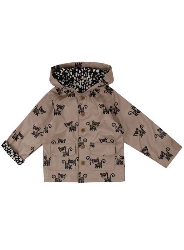 Leopard raincoat 2025 with hood