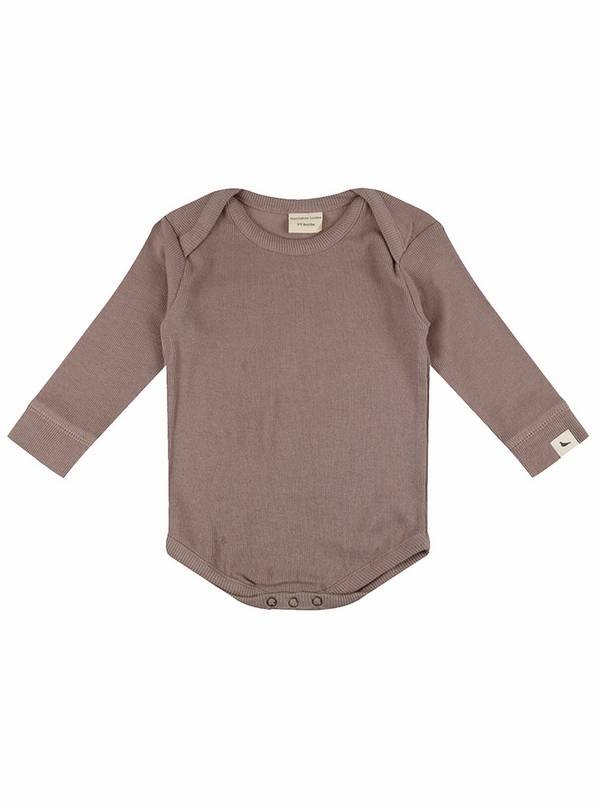 TURTLEDOVE LONDON Stone Rib Bodysuit 3-6 Month