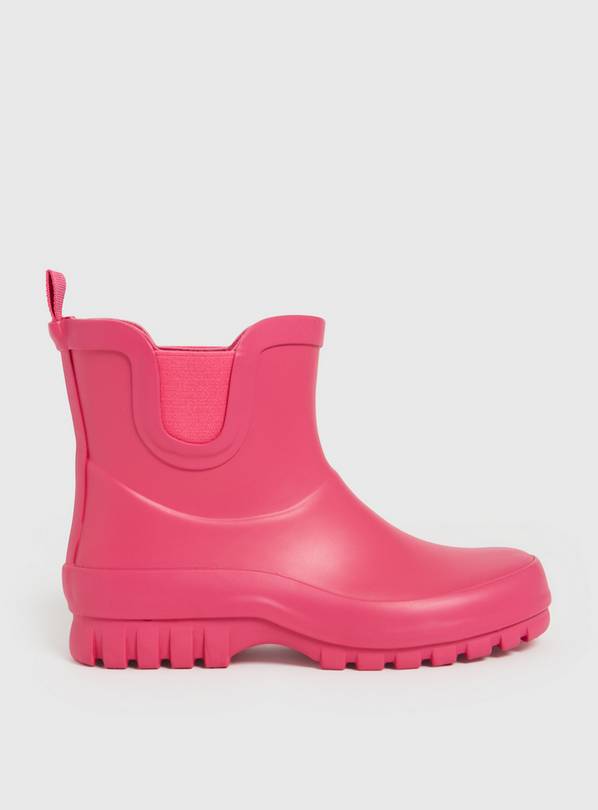 Pink Ankle Wellies 12 Infant