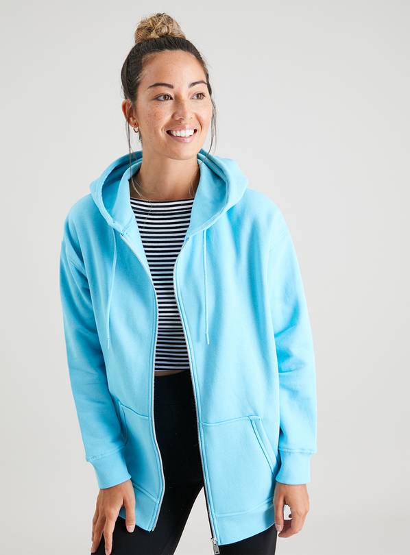 Women's light blue zip-up hoodie (Lululemon) - M – Second Heart