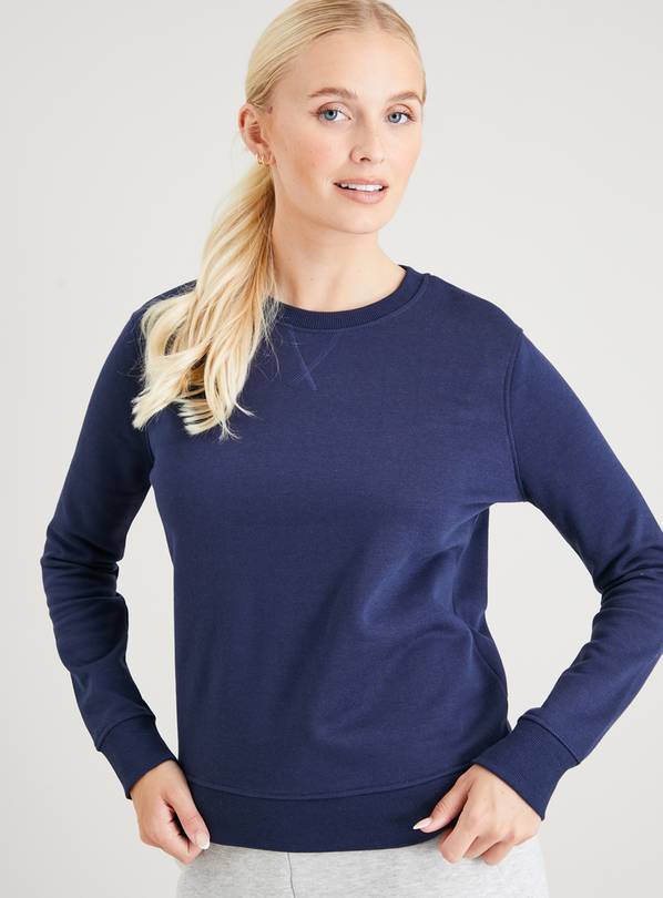 Navy Regular Crew Sweatshirt XL