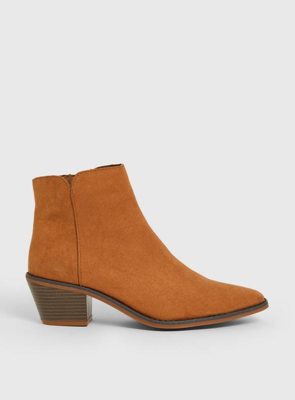 Cheap tan 2024 ankle boots