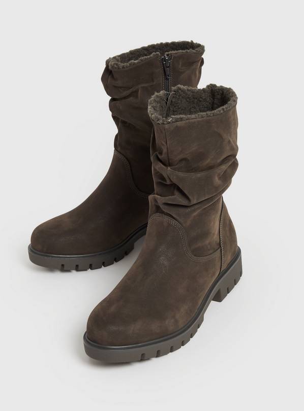 Calf length hotsell boots uk