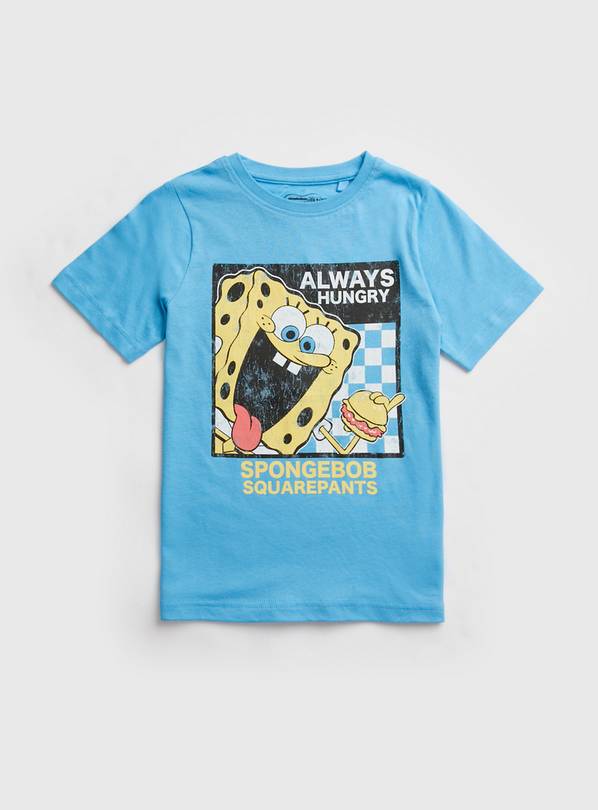SpongeBob Blue Always Hungry T-Shirt - 5 years