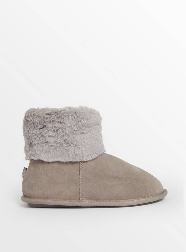 slipper boots sainsburys