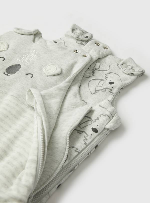 Buy Grey Koala 2.5 Tog Sleeping Bag 2 Pack 0 6 Months Sleeping