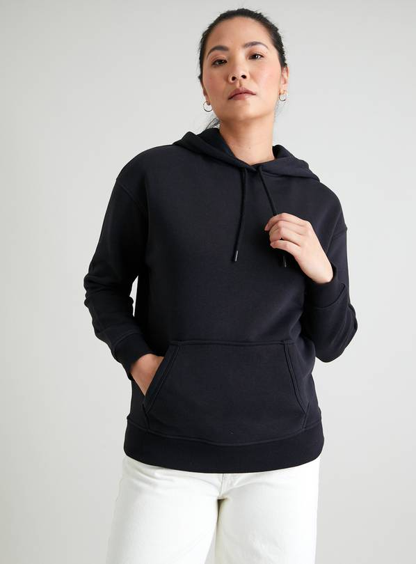 Black Casual Hoodie M