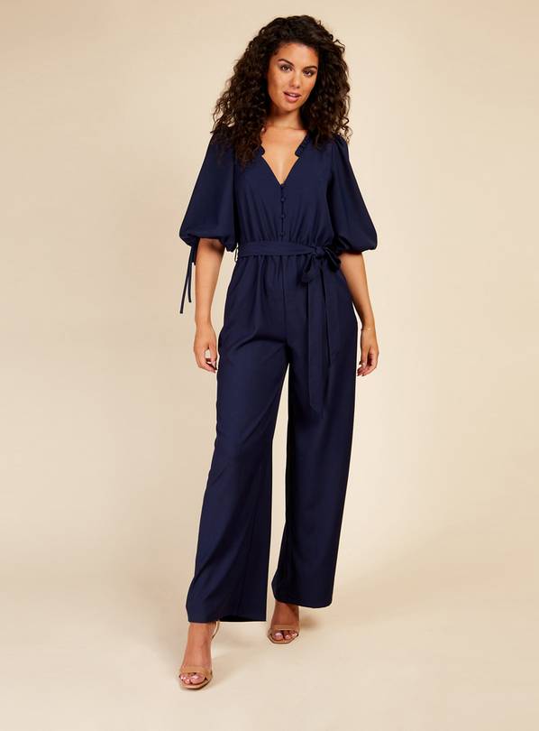 Buy LITTLE MISTRESS Navy Jumpsuit - 8 | Jumpsuits and playsuits | Argos