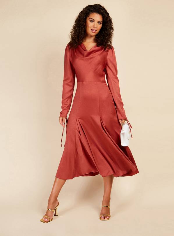 Little mistress pink outlet midi dress