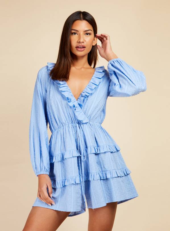 LITTLE MISTRESS Cornflower Blue Playsuit 10