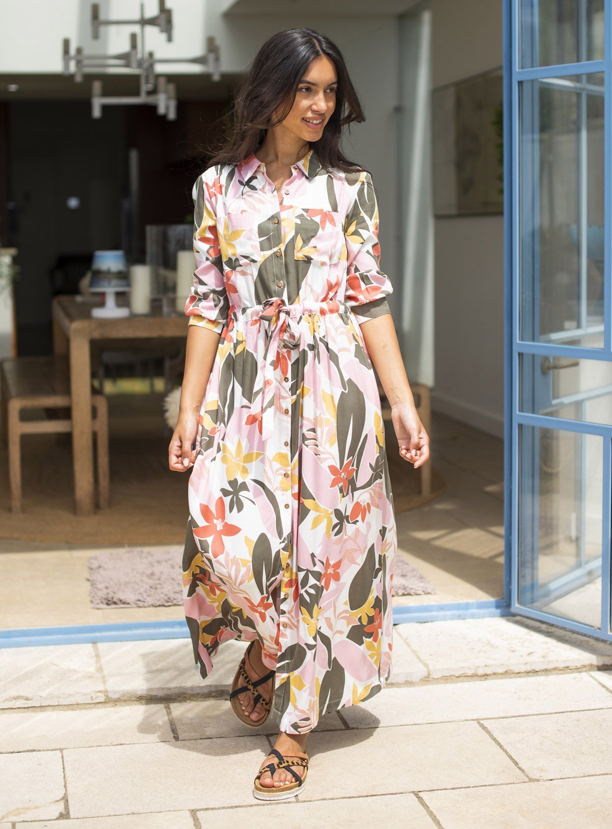 maxi shirt dress 14