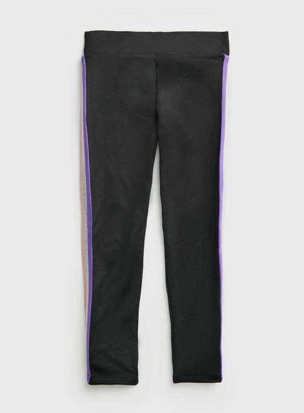 Asda George Girls Black Jegging Trousers Size 4-5 Years Leggings/jumper