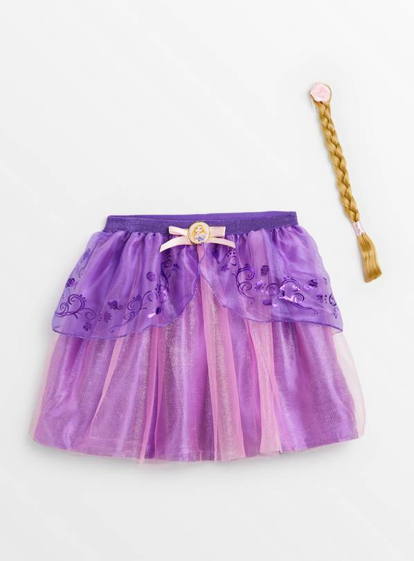 Disney Princess Rapunzel Tutu Skirt & Hair Plait 6-8 years