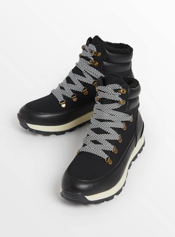 Buy Black Sporty Hiker Boot 8 Boots Tu