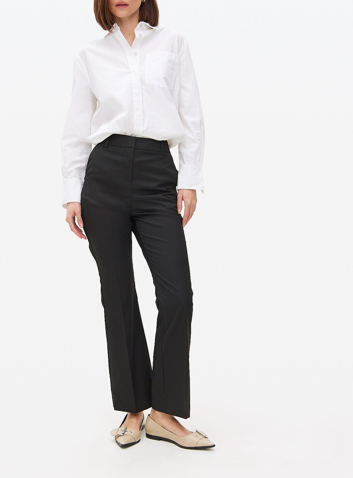 Black Kick Flare Trousers 18R - Image 2 thumbnail