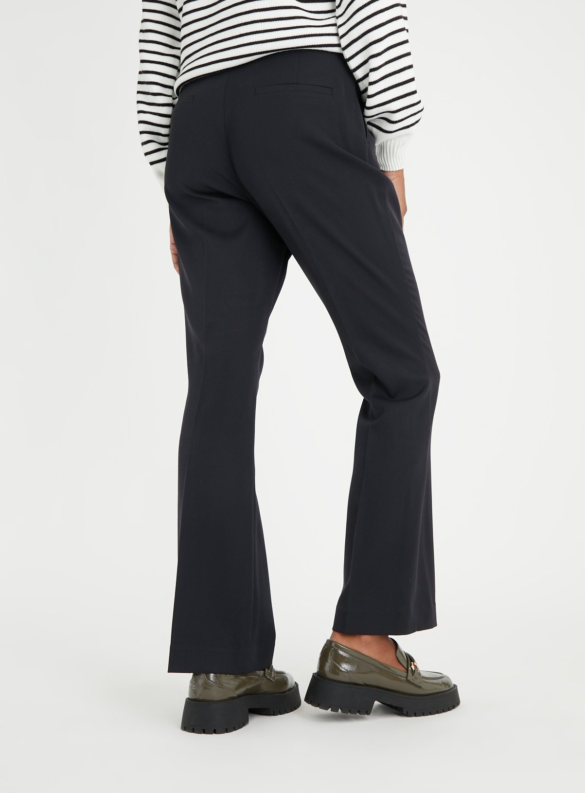 Black Kick Flare Trousers 18R - Image 5 thumbnail