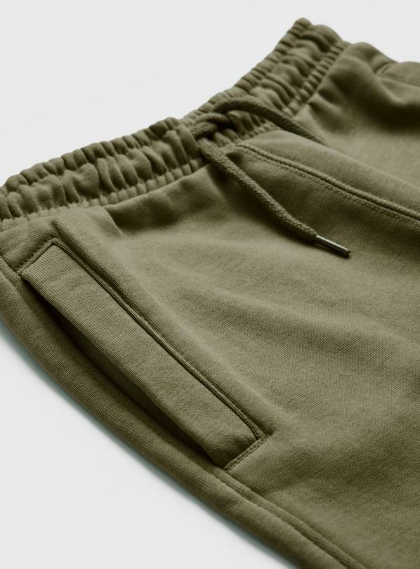 Khaki cheap school joggers