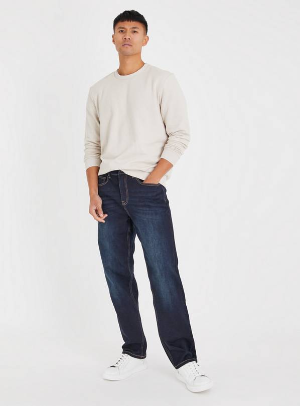 Buy Dark Denim Ultimate Comfort Jeans 34R | Jeans | Tu
