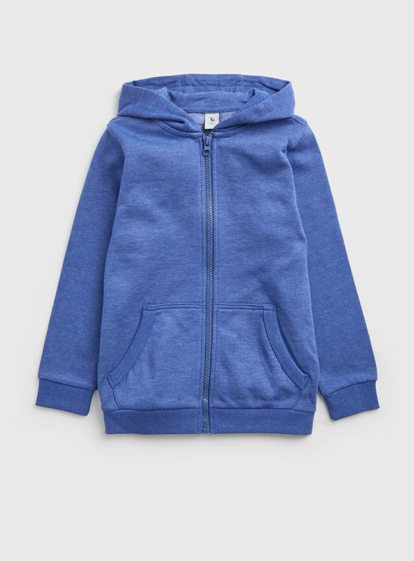 Buy Blue Zip Through Hoodie 1 year | Jumpers and hoodies | Argos