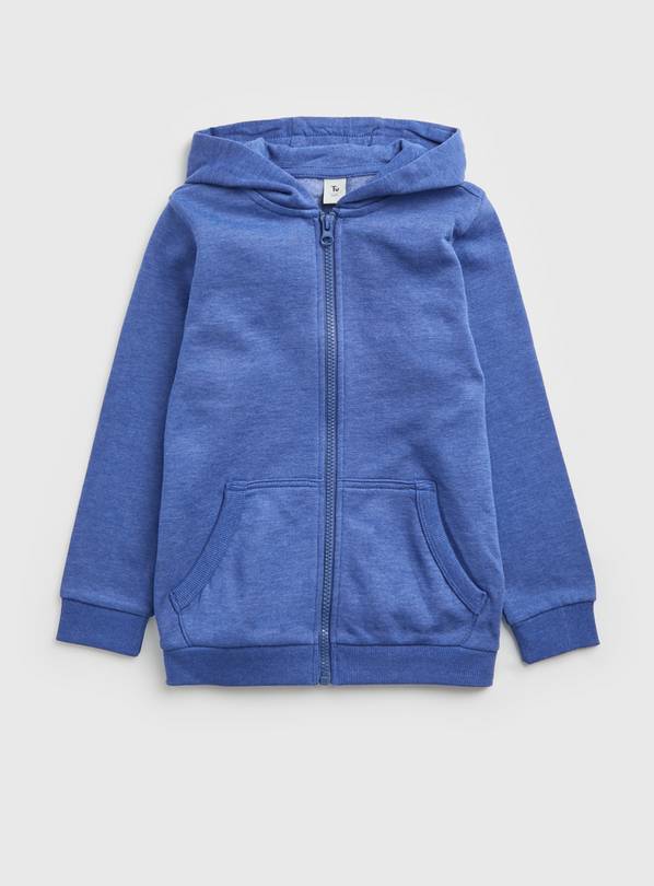 Blue Zip Through Hoodie 12 years