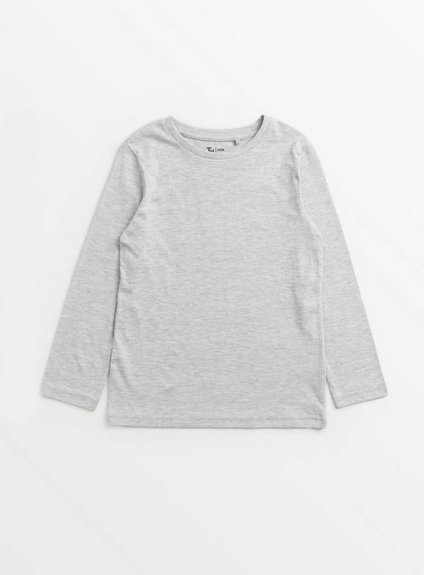 Grey Long Sleeve T-Shirt 4 years