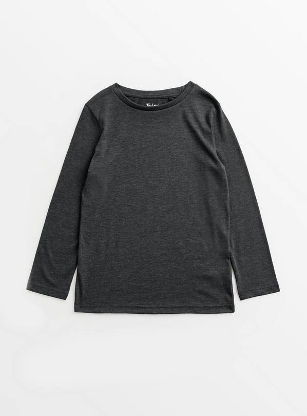 Charcoal Long Sleeve T-Shirt 7 years