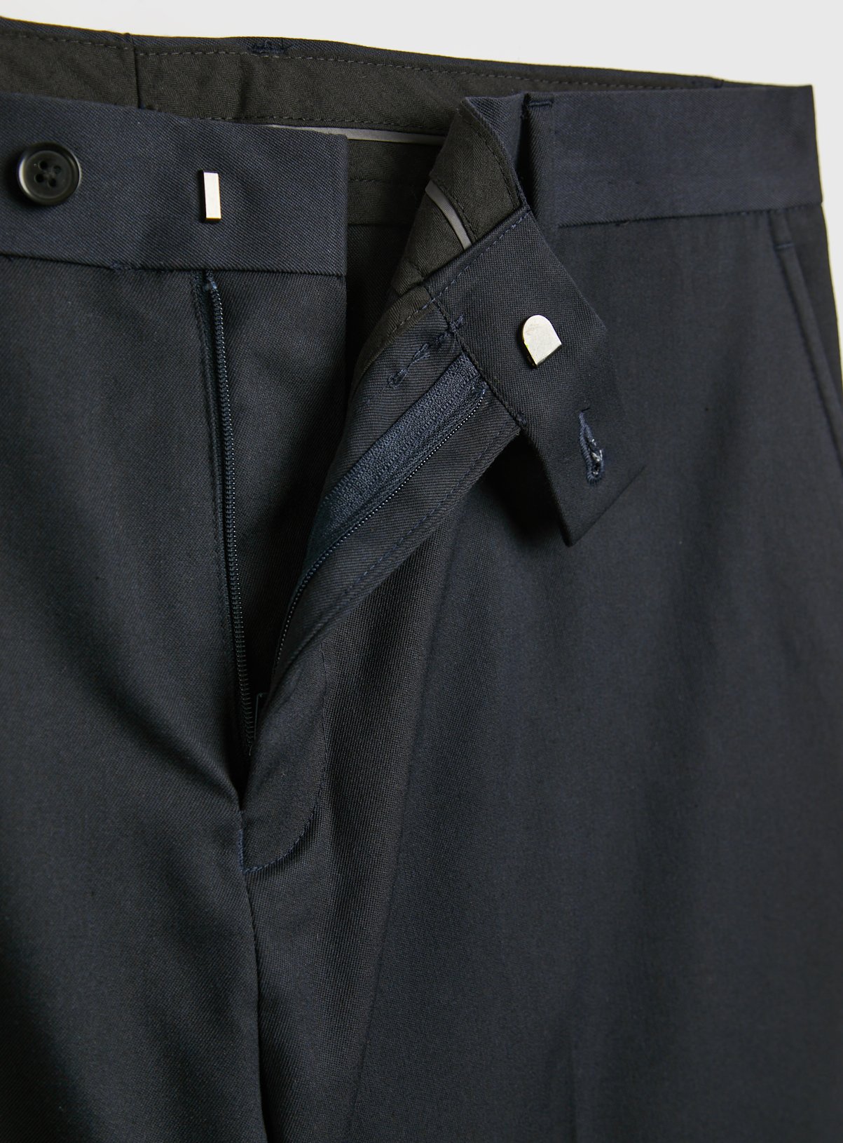 Charcoal Grey Tailored Fit Trousers  W42 L31 - Image 4 thumbnail