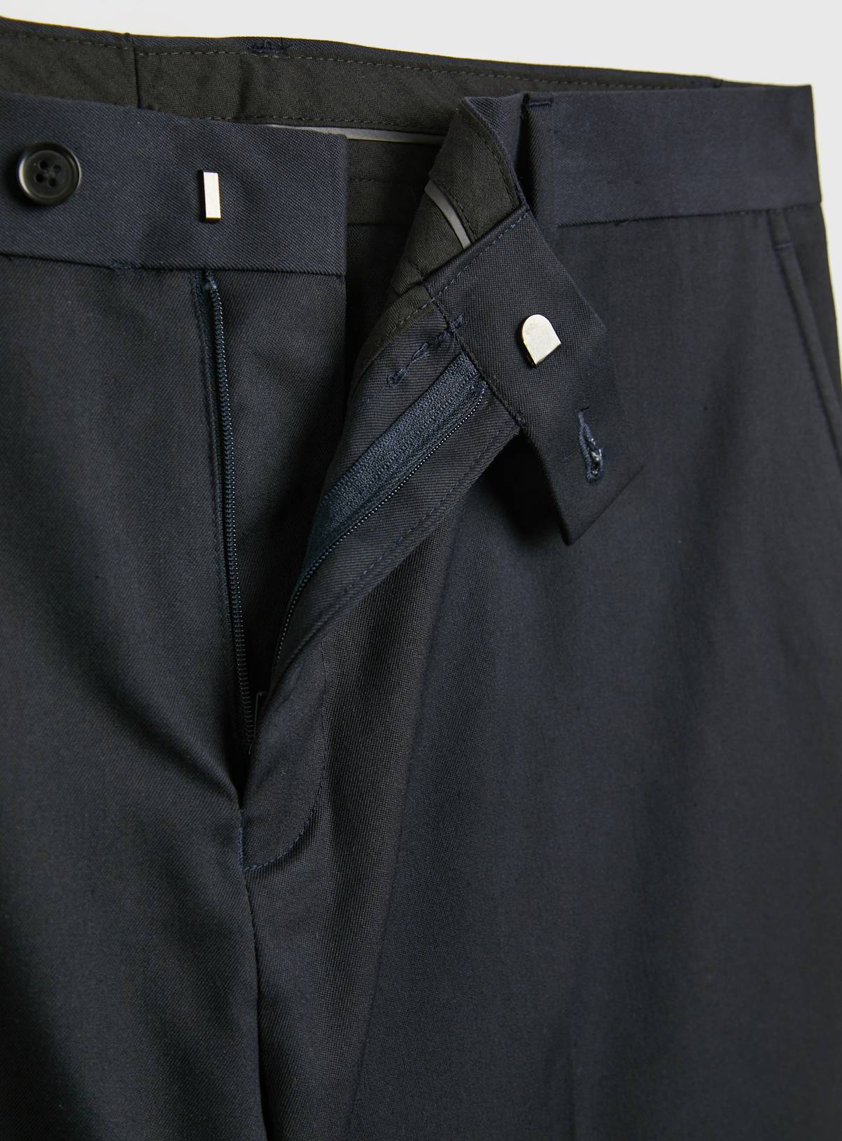 Charcoal Grey Tailored Fit Trousers  W42 L31 - Image 4