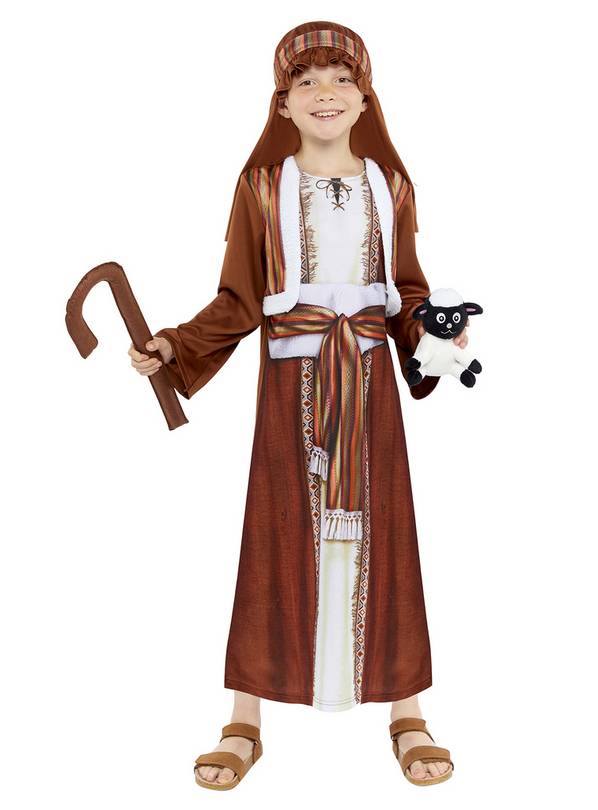 Girl shepherd deals nativity costume