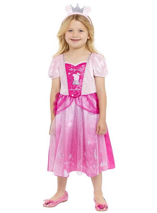 Peppa Pig Princess Fancy Dress Costume 5-6 years