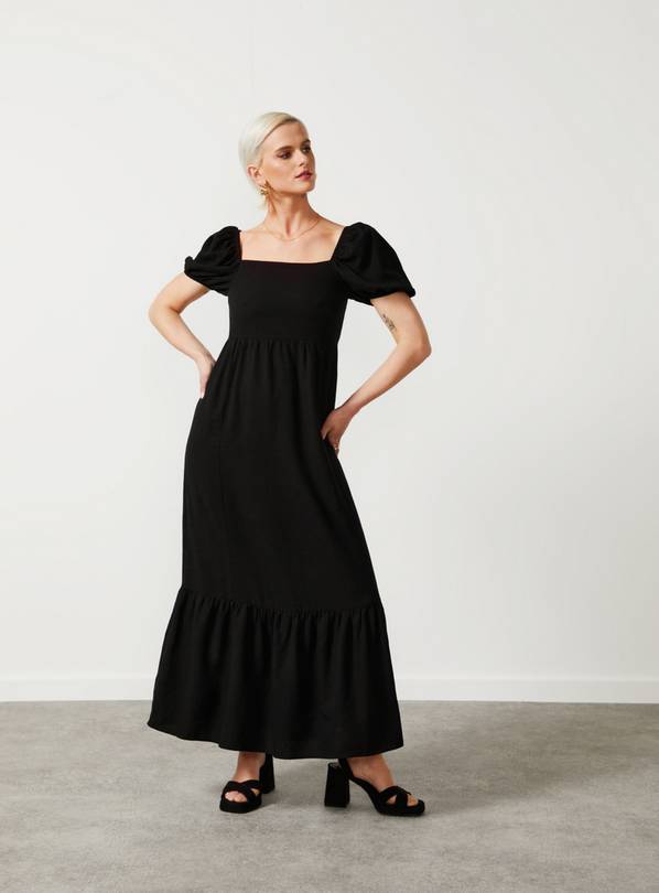 For All The Love Linen Midi Dress - 16