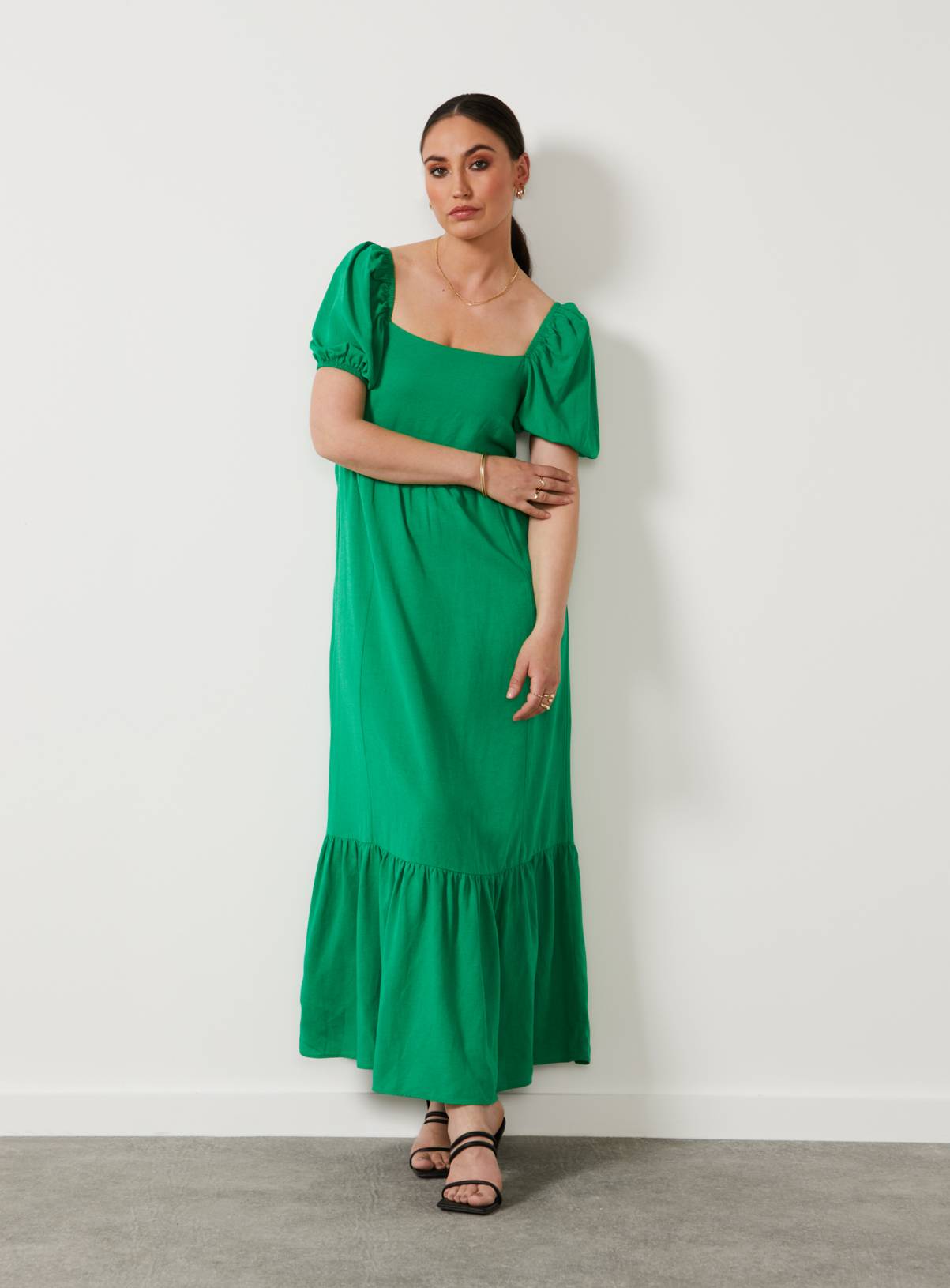 For All The Love Linen Midi Dress 8 - Image 5