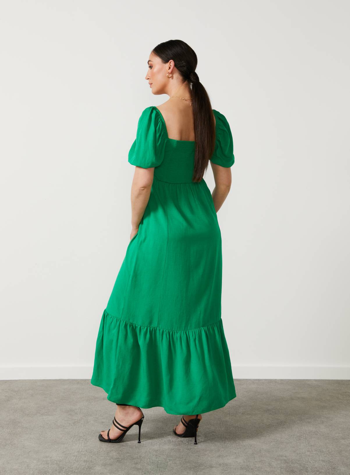 For All The Love Linen Midi Dress 12 - Image 3