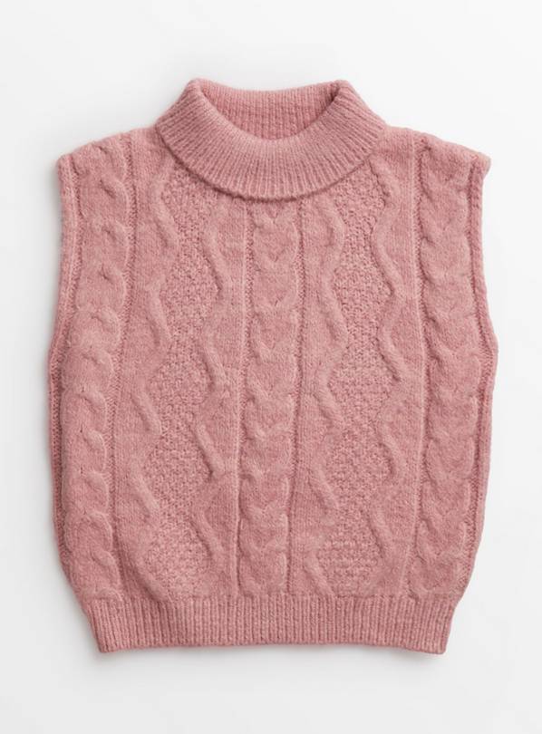 Shop Cable knit sweater tank top