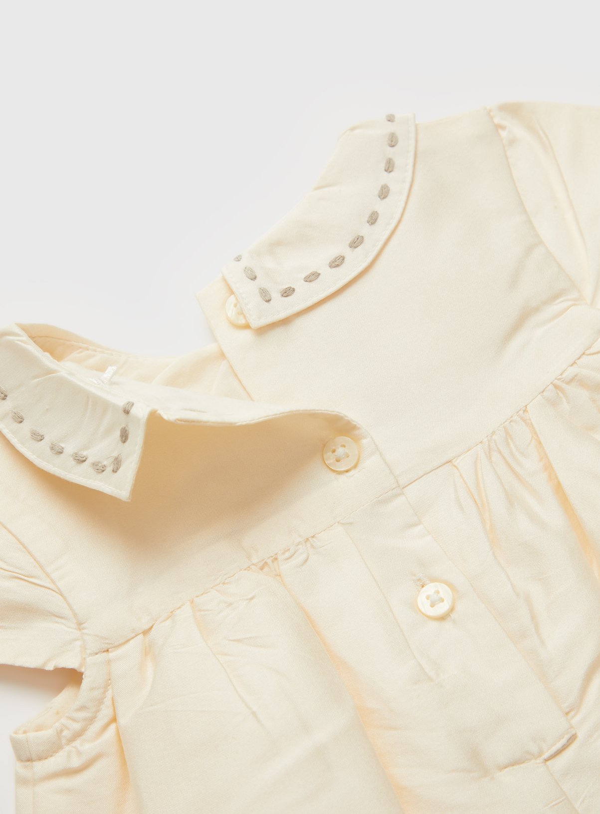 Ivory Christening Romper 18-24 months - Image 2 thumbnail