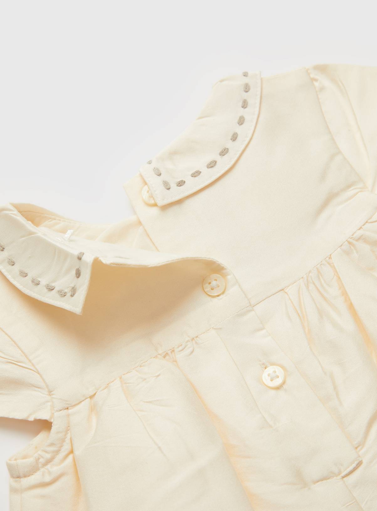 Ivory Christening Romper 18-24 months - Image 2