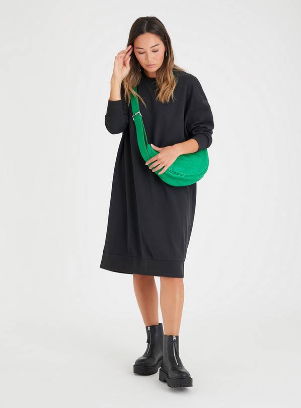 Buy Black Oversized Sweat Dress 18 Dresses Argos
