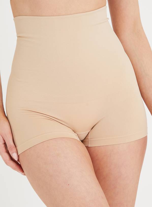 Buy Secret Shaping Seamless Stretch High Rise Shorts 2 Pack 16-18