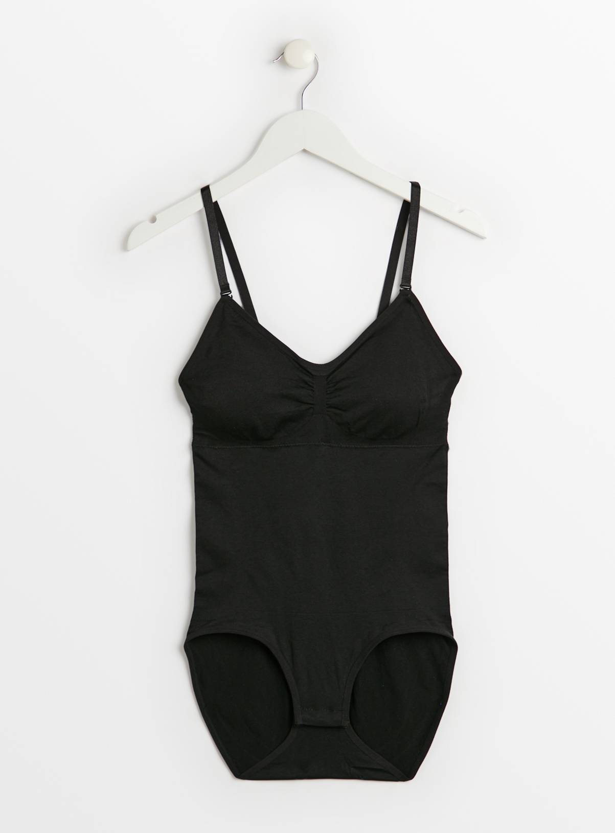 Black Microfibre Smoothform™ Firm Control Shapewear Bodysuit 20-22 - Image 2