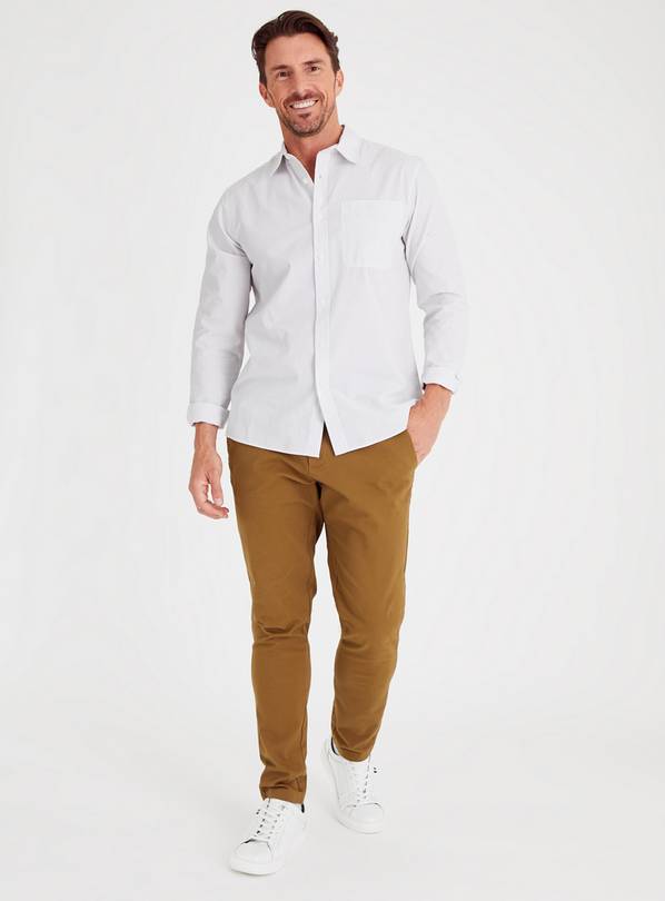 Tan skinny 2024 dress pants