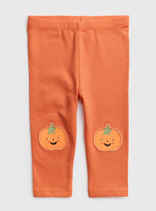 Buy Orange Pumpkin Knees Leggings 1218 months Trousers and leggings