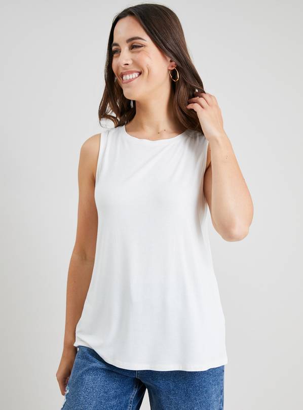 Buy Cream Tank Top 14 Tops Argos