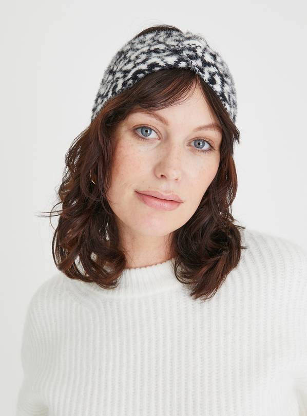 Leopard Print Headband One Size