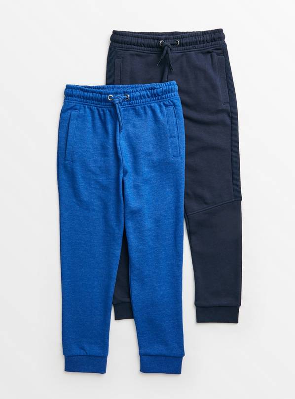 Blue & Navy Joggers 2 Pack 5 years