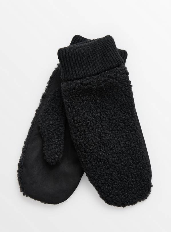 Black mittens on sale