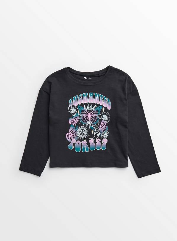 Black Lunar Enchanted Forest Print Top 10 years